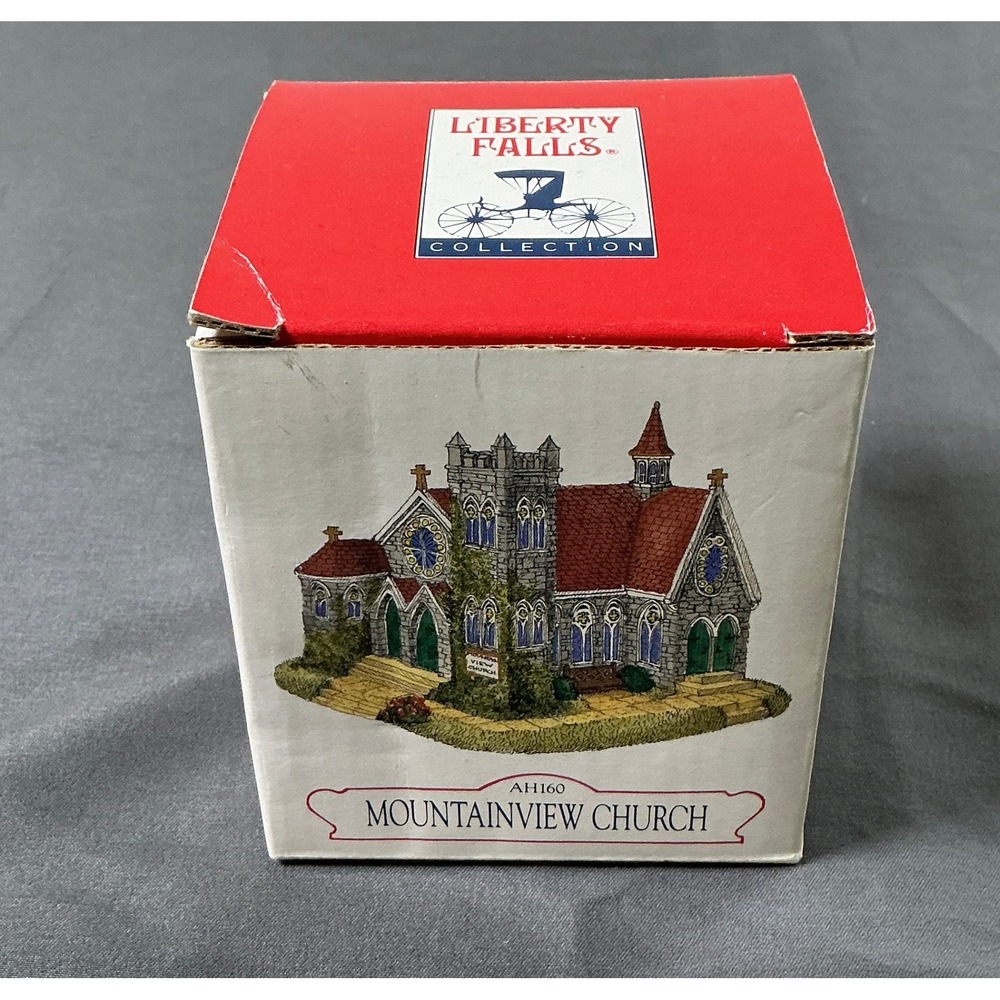 Liberty Falls Americana Collection Mountainview Church AH160 1998 Vintage Boxed